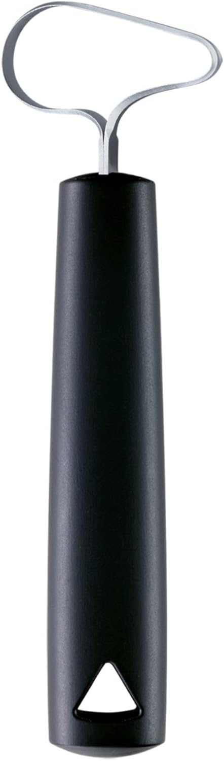 triangle Fruit and Vegetable Corer - Ultra-Sharp Stainless Steel with Two Cutting Widths - Removes Cores & Seeds - Dishwasher Safe