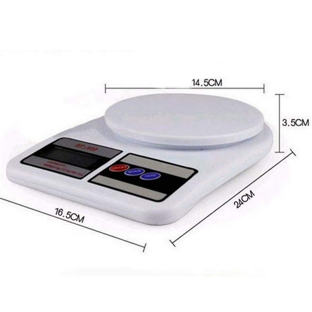 TXY Digital Kitchen 1g/10kg Food Scale Multifunction Weight Scale Electronic Baking & Cooking Scale with LCD Display
