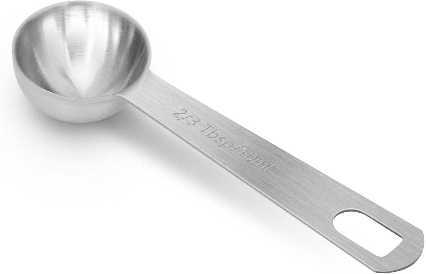 2 PCS 1 Teaspoon(5 mL | 5 cc | 1 Tsp | 1/3 Tablespoon) Stainless Steel Single Measuring Spoon, Easy to Use and Easy to Wash Metal Measuring Spoons Kitchen Gadgets for Cooking & Baking