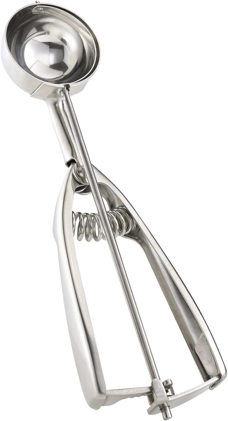 Professional 18/8 Stainless Steel Medium Cookie Scoop, Size 40