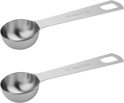 1PCS 1tbsp (3tsp, 15ml, 1/2oz) Single Measuring Spoon, Stainless Steel Individual Teaspoons Only