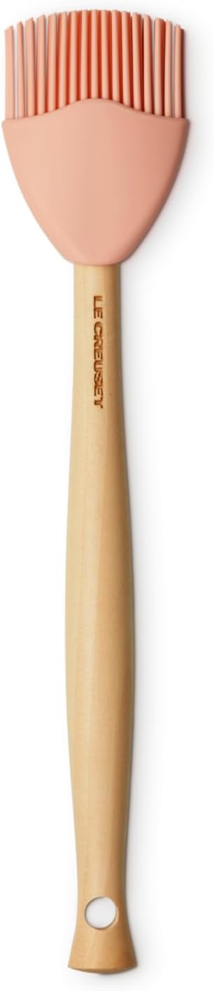 Le Creuset Silicone Craft Series Basting Brush, 10 1/2" x 2 1/8", Cerise