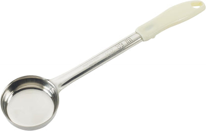 Winco Solid Food Portioner, 1-Ounce, Medium, Stainless Steel, Yellow