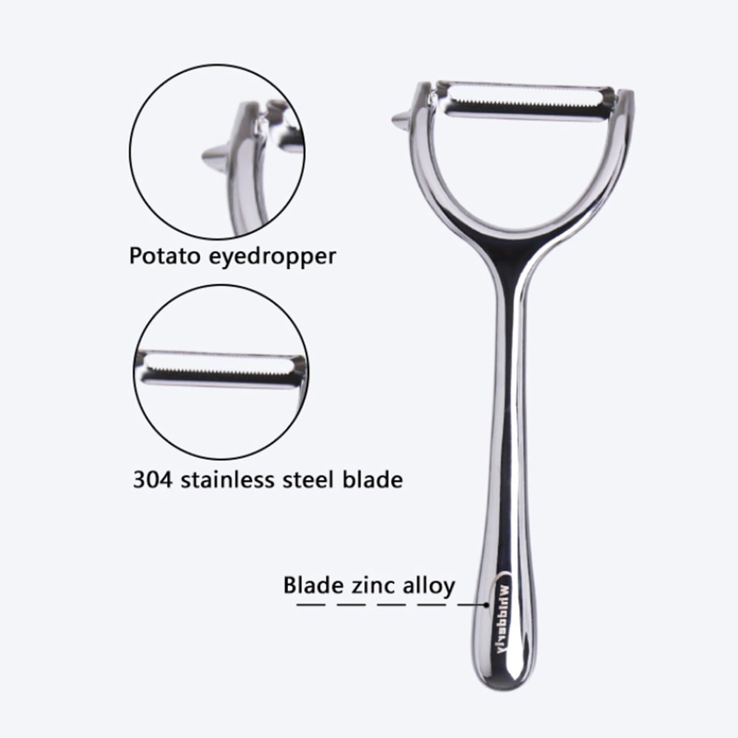 Multifunction 2-in-1 Julienne Peeler Vegetable Peeler, Potato Peelers, Peelers for Kitchen Y Peeler for Carrot Potato Melon Kiwi, Kitchen Cooking Tools (dual-purpose)