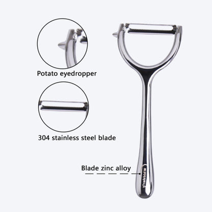 Multifunction 2-in-1 Julienne Peeler Vegetable Peeler, Potato Peelers, Peelers for Kitchen Y Peeler for Carrot Potato Melon Kiwi, Kitchen Cooking Tools (dual-purpose)