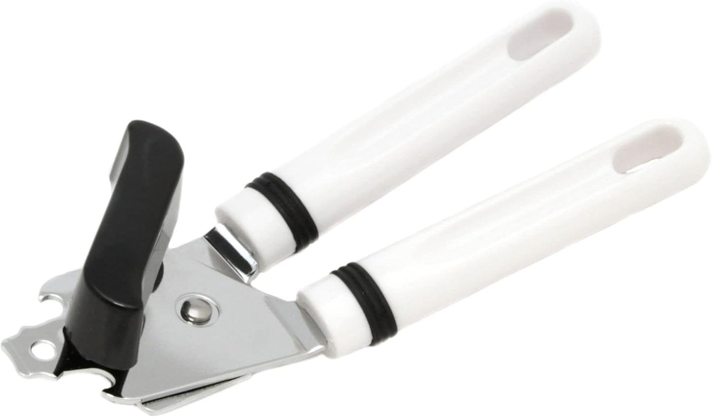 Chef Craft Select Plastic Handle Manual Can Opener, 7.5 inch, Stainless Steel