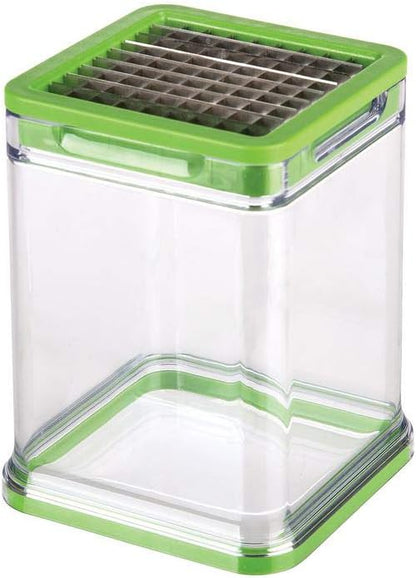 PrepWorks Tower Fry Cutter – Heavy-Duty Potato Cutter for Perfect Fries, Easy-to-Use, Stainless Steel Blades, BPA-Free
