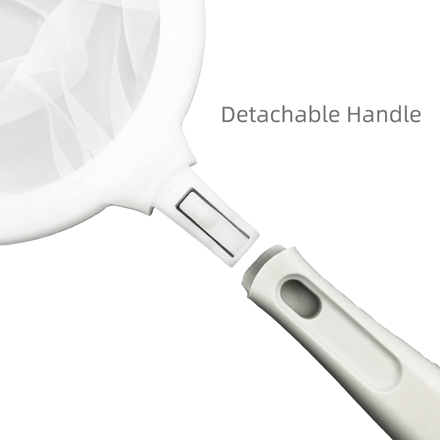 8.4in 80 Mesh Big Nylon Mesh Filter Ultra-Fine Sieve Sediments Strainer PP Frame for Straining Juice,Honey,Tea