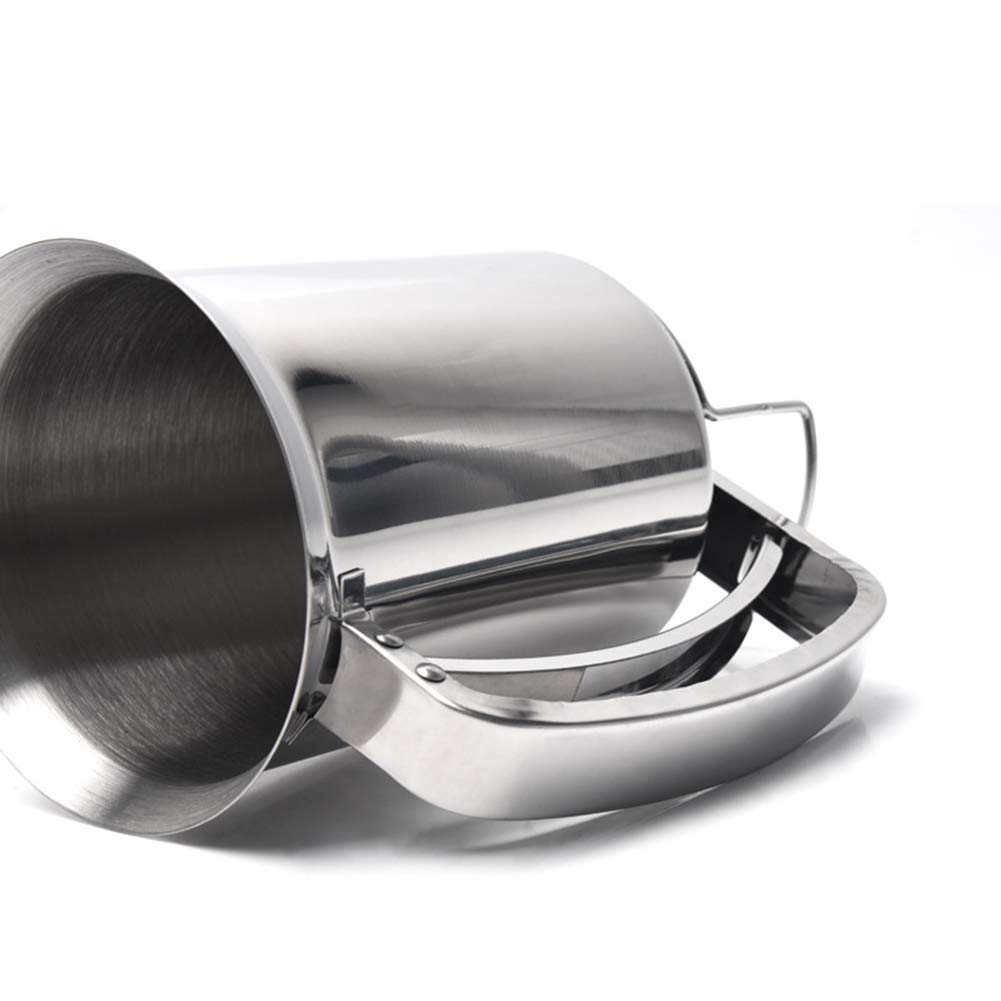 Improved Pancake Cupcake Batter Dispenser Tool Stainless Steel-Professional Kitchen Tool for Baking, Cupcakes, Muffins-Cooking Crepes, Waffles