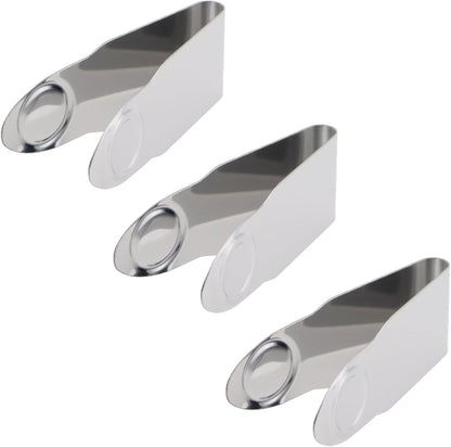 2PCS Stainless Steel Strawberry Clip Stainless Steel Kitchen Tools Strawberry Stem Remover Strawberry Stemmer All in One Stem Remover Cherry Tomato Household Kitchen Tools