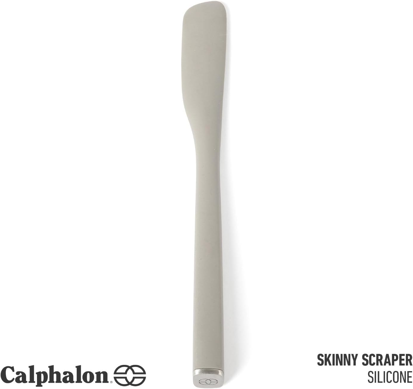 Calphalon Prime Scraper Set, 2-Piece Silicone Kitchen Scraper Set, Flexible Baking & Cooking Scrapers, Heat-Resistant Nonstick-Safe Tools with Ergonomic Handles, Navy