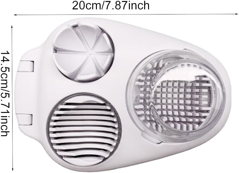 3 in 1 Boiled Egg Slicer, Manual Egg Slicer for Hard Boiled Eggs, 3 Slice Modes Chopper Cutter Stainless Steel Dicer, Kitchen Gadget for Butter Strawberry Tomato, Labor Saving