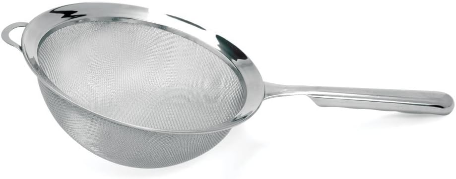 Norpro, 5" KRONA Stainless Steel Double Mesh Strainer, 5", as shown