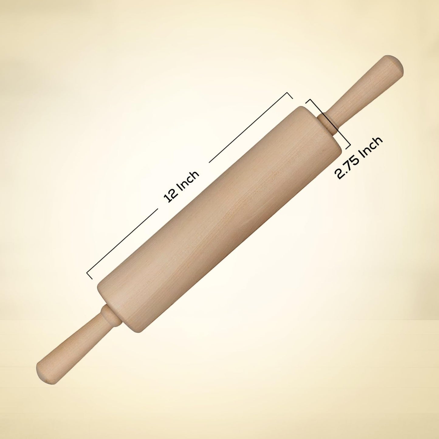 Mrs. Anderson’s Baking Rolling Pin Rings, Non-Stick Silicone, Set of 4 Ring Depths