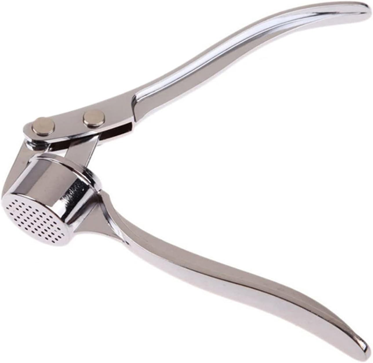 NZM Garlic Press - 304 Stainless Steel Garlic Mincer & Crusher, Heavy Duty, Easy Squeeze, Rust Proof, Easy Clean - Garlic Press for Kitchen, Ginger Peeler Garlic Crusher