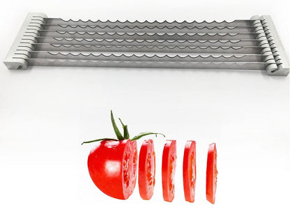 Tomato Slicer Blade Replacement - 3/16" Stainless Steel Blade Assembly Suitable For Commercial Vegetable Slicer and Manual Fruit Slicer