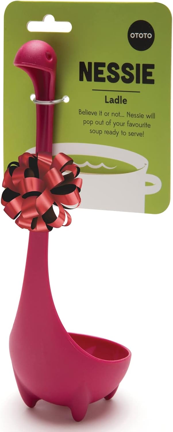 OTOTO The Original Nessie Ladle - Soup Ladle, Cute Gifts, Funny Kitchen Gadgets, Loch Ness design, Cooking Gifts for Mom - Cute and Practical Kitchen Utensils - Unique Gifts for Women