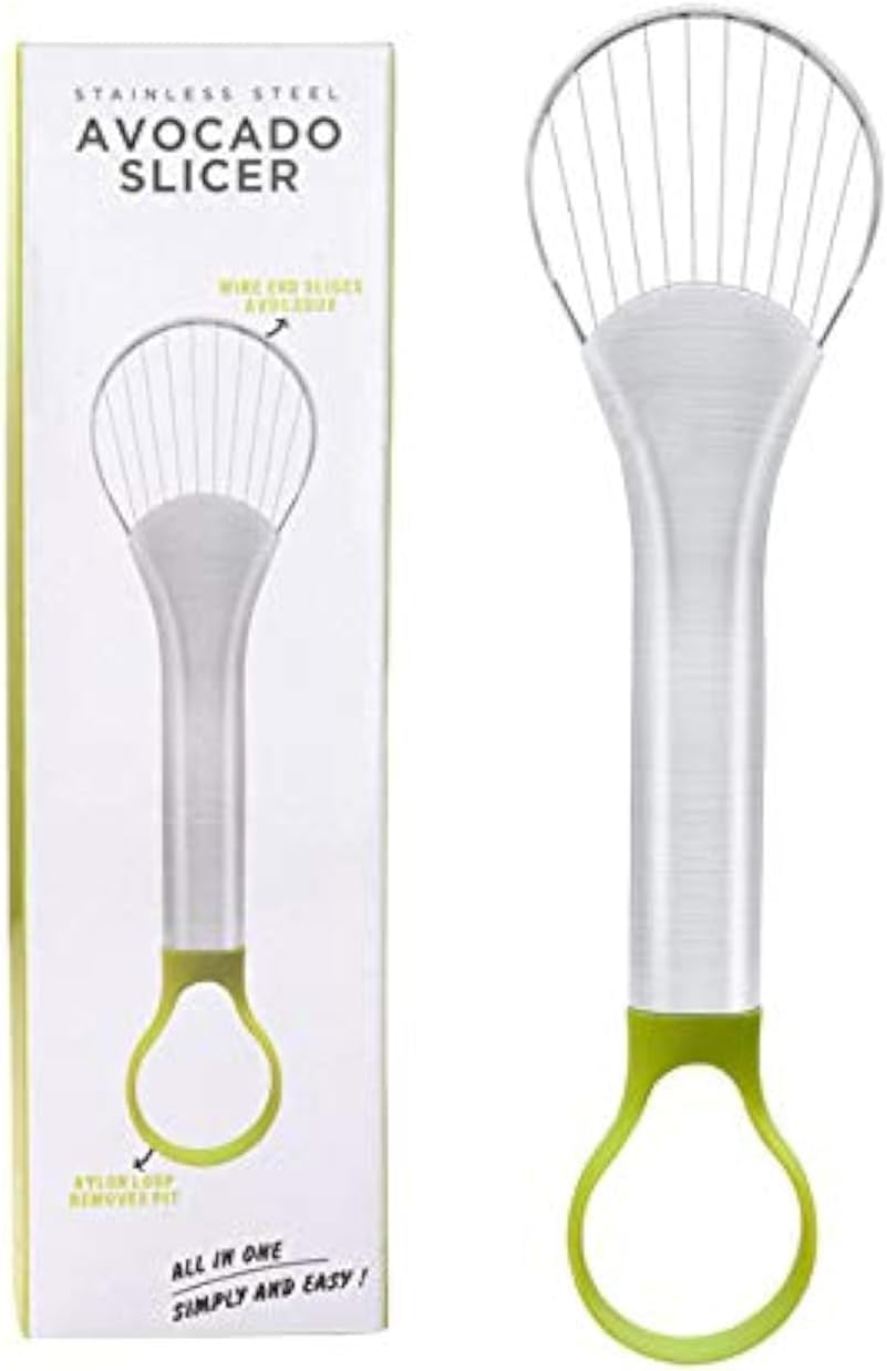 Avocado Cutter 3 in 1 Avocado Slicer Avocado Peeler Fruit Peeler stainless steel tool Kitchen Tool