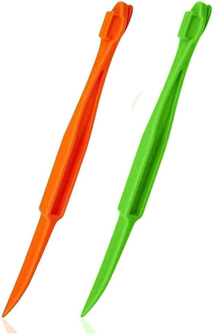 Orange Peeler Tools Citrus Peel Cutter Easy Fruit Vegetable Slicer Lemon Opener Remover Fruit Tool Kitchen Utensils Gadgets (2PCS Dual)