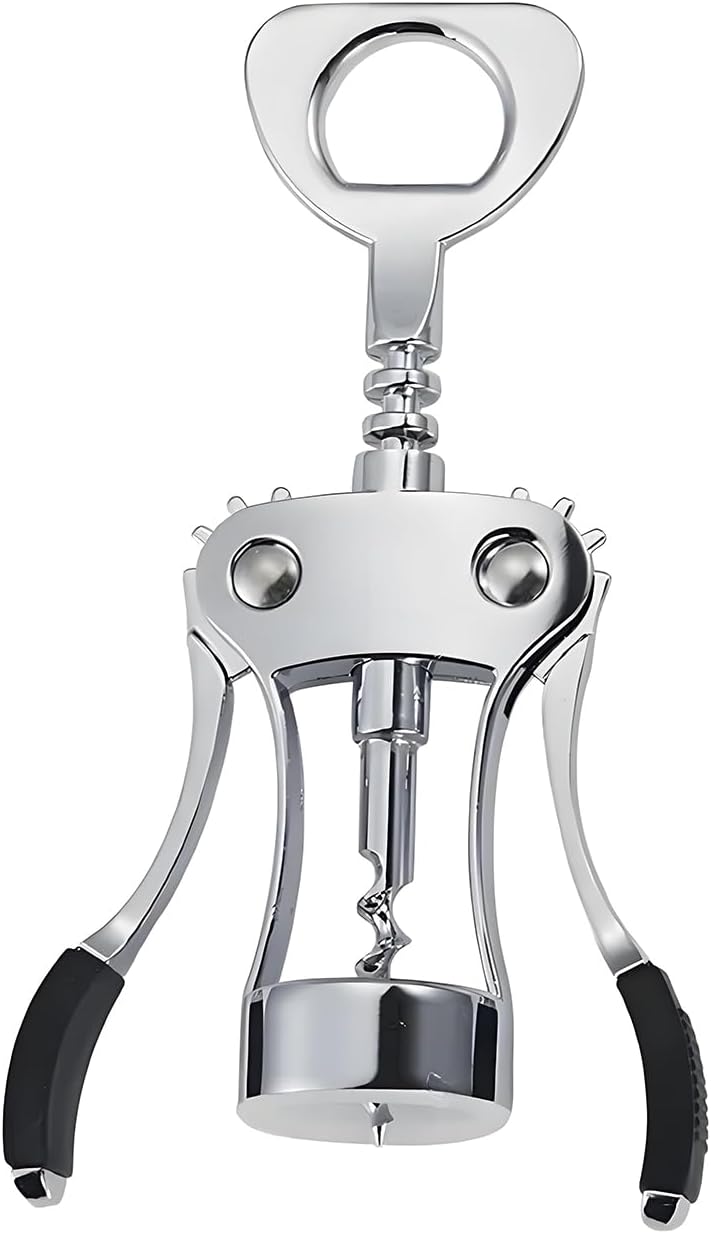 Wine Opener Corkscrew Wing Multifunctional Waiter Bottles Opener with Handle