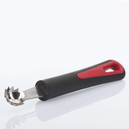Westmark Germany Stainless Steel Tomato and Strawberry Stem Remover Corer (Red/Black)