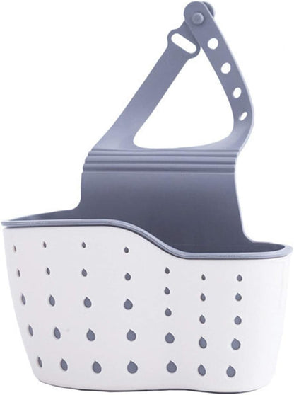 YYaaloa Sink Basket Sink Strainers Basket Kitchen Drain Shelf Sink Storage Holder (style 2- Pink)