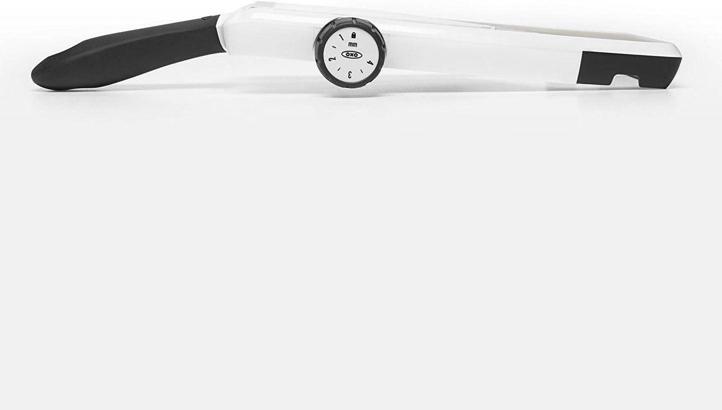OXO Good Grips Handheld Mandoline Slicer for Kitchen, Adjustable Vegetable Slicer