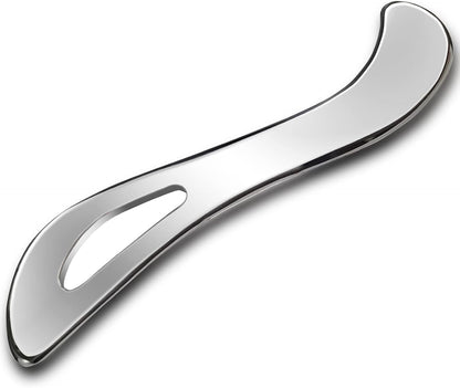 BYYDDIY Stainless Steel Gua Sha Muscle Scraper Tool,Scar Tissue Tool,Physical Therapy Tools,Muscle Scraping Tool,Guasha Massage Scraper,IASTM Tools,Skin Scraping Tool,Soft Tissue Massage Tool
