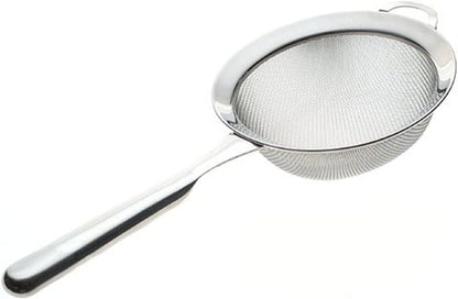 Norpro, 5" KRONA Stainless Steel Double Mesh Strainer, 5", as shown