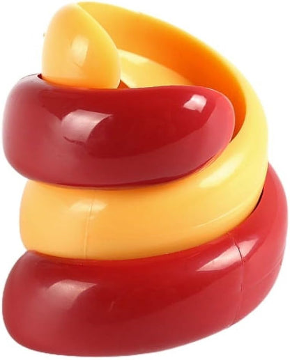 2 Pcs Spiral Hot Dog Slicers, Manual Fancy Sausage Cutter Spiral Barbecue Hot Dogs Cutter Slicer Kitchen Cutting Auxiliary Gadget Fruit Vegetable Tools Design Kitchen Utensils and Gadgets