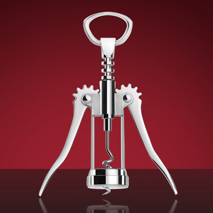 1 Pcs Wing Corkscrew Bottle Opener, Stainless Steel