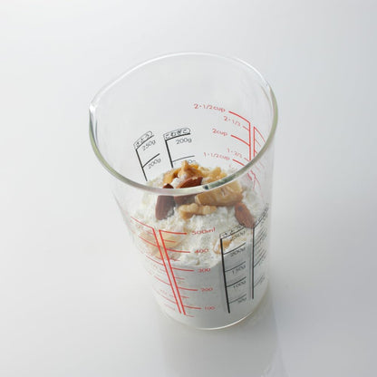 Hario Heatproof Glass Measuring Cup, 500ml