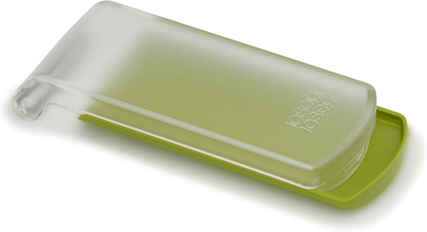 Joseph Joseph Multi-Peel Y-shaped Peeler Easy Grip Handles Stainless Steel Blade for Kitchen Vegetable Fruit, Light Green