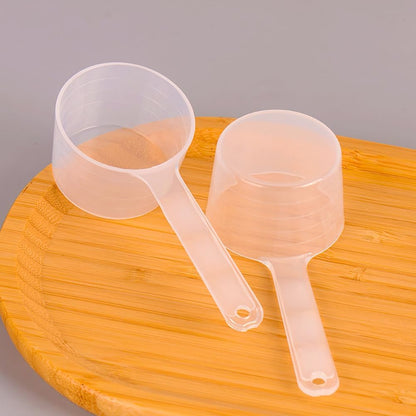 6pcs Milk Powder Scoops Laundry Detergent Scoop Lab Measuring Spoon Plastic Measuring Spoons for Cosmetics Powders Kitchen