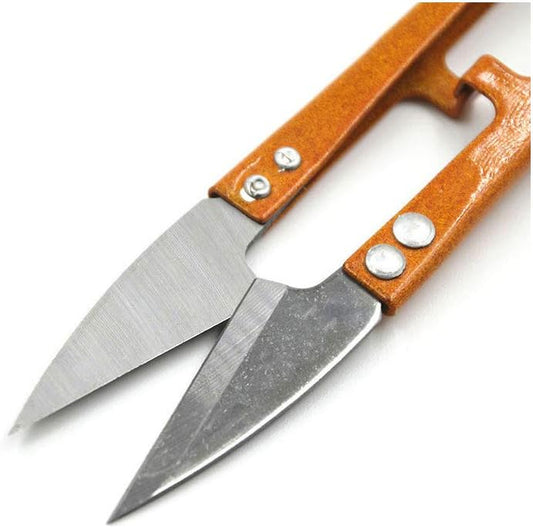 MUUZLL 3 Pack 4.1Inch Bonsai Pruning Scissors, Bud And Leaves Trimmer Yarn Thread Cutter Snips Trimming Supplies, Garden Plants, Gardening Clippers Flower, Stainless Steel Pruners Trimmers