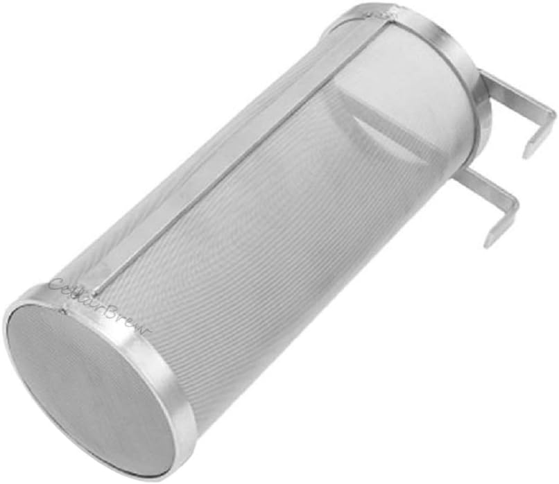 300 Micron 6"x14" Spider Strainer Mesh Hops for Home Beer Brewing Filter Kettle
