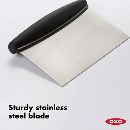OXO Good Grips Large Adjustable Handheld Mandoline Slicer and Stainless Steel Scraper & Chopper