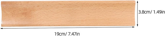 Garneck 2pcs Natural Wood Rolling Pin Stand for Baking Fit Cradle for Pizza Roller Dough Roller Space-saving Kitchen Display Rack Resistant to Stains and Easy to Clean