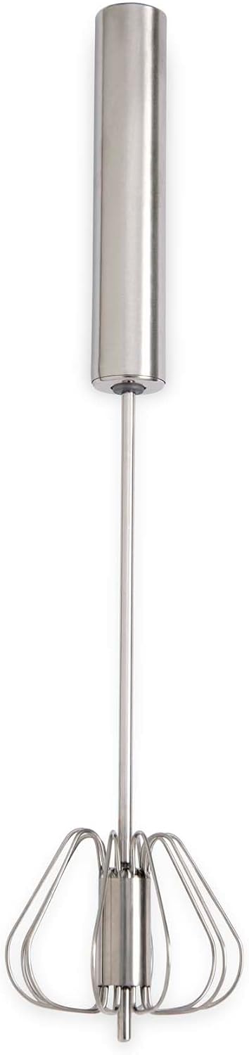 Mrs. Anderson’s Baking Double Balloon with Aerator Ball Wire Whisk, Stainless Steel, 12-Inch