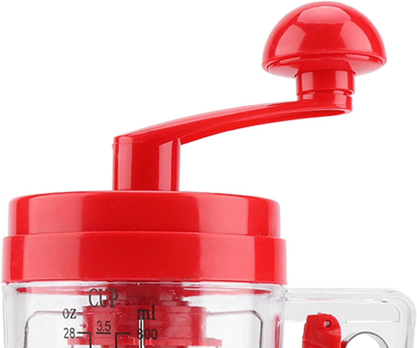 Pancake Batter Mixer and Dispenser, Hand Held Manual Pancake Cupcake Batter Mixer Dispenser Blender Machine Baking Tool for Making Cakes Waffles Betters