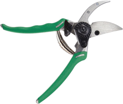 Dramm ColorPoint Stainless Steel Compact Garden Pruning Shears, Hand Pruner, Garden Clippers, with Heavy Duty Blade and Easy grip Handle, Yellow