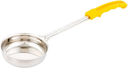 Restaurantware Met Lux 6 Ounce Portion Ladle 1 With Black Handle Portion Serving Spoon - Does Not Corrode Dishwashable Stainless Steel Portion Control Serving Utensil Multipurpose