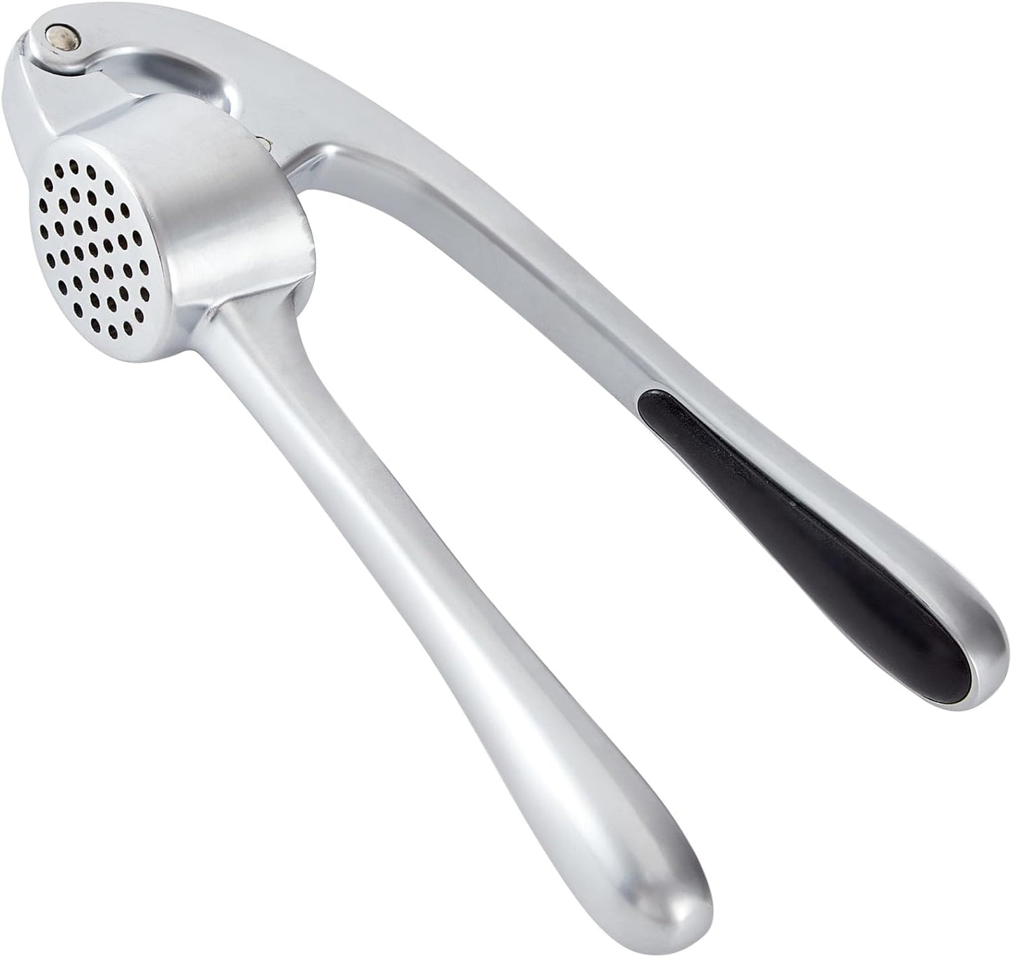 HiramWare Garlic Press, Premium Rust Proof Kitchen Garlic Mincer Crusher Squeezer with Ergonomic handle, Ginger Crusher with Good Grip, Easy to Clean, Dishwasher Safe