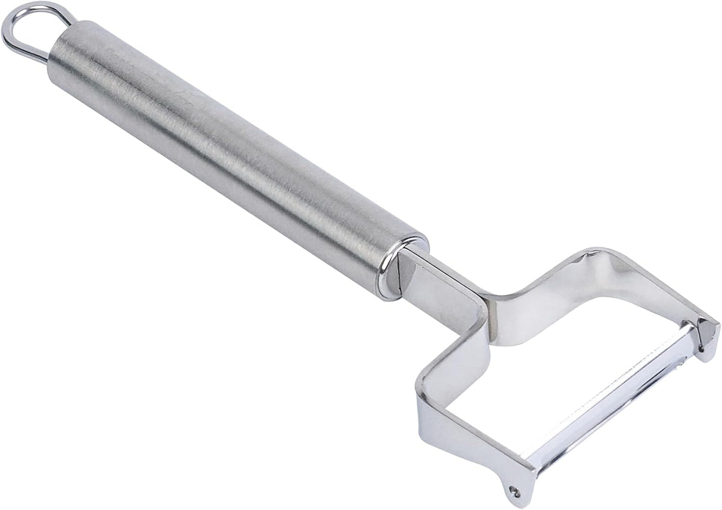 Restaurantware-German Standard 7.4 Inch Potato Peeler With Potato Eye Remover, 1 Swivel Vegetable Peeler - Sharp Blade, Ergonomic Handle, Stainless Steel, Dishwashable, For Carrot, Or, More