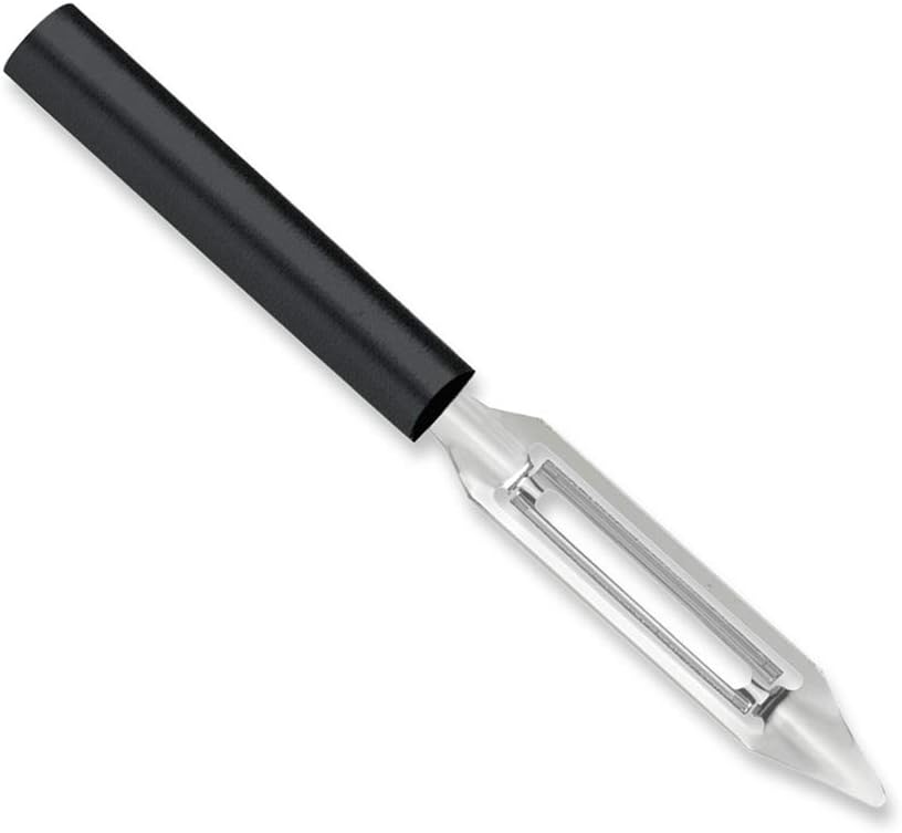 Rada Cutlery Vegetable Peeler (R132), 1.75" Stainless Steel Swiveling Blade, Silver Handle