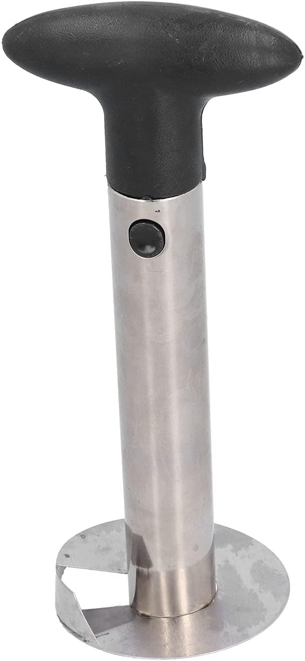 Pineapple Corer and Slicer Tool, Stainless Steel Pineapple Core Remover Tool, Stainless Steel Pineapple Cutter for Home Kitchen with Sharp Blade for Diced Fruit Rings Christmas Gift