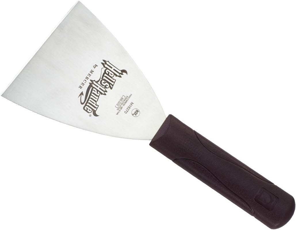 Mercer Culinary Hell's Handle Large Fish Turner/Spatula, 4 Inch x 9 Inch