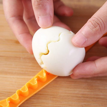 Egg Flower Cutter – Cute Boiled Egg Slicer for Creative Meals, Kitchen Mold Tool with Flower Shapes, Fun Food Shaper for Kids and Adults 2pcs