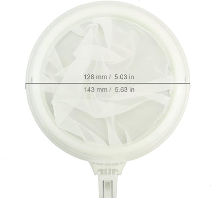 8.4in 80 Mesh Big Nylon Mesh Filter Ultra-Fine Sieve Sediments Strainer PP Frame for Straining Juice,Honey,Tea