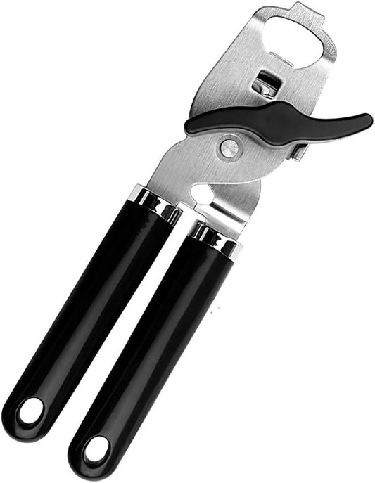 Can Opener, Professional, Stainless Steel, Manual, Food-safe, Good Grips with Built-in Bottle Opener